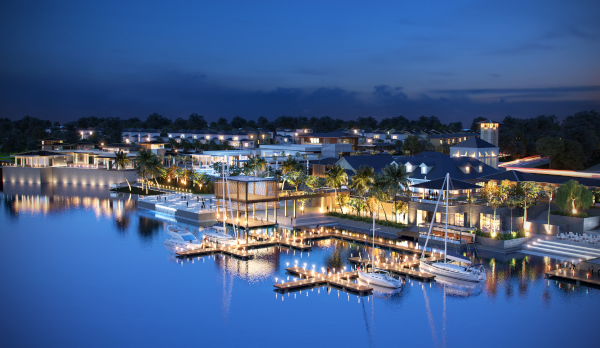 Cầu lớn nhất đường Vành đai 3 nối TPHCM với Đồng Nai dần rõ hình hài. Swanbay tăng giá